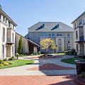 Quad of Residence Halls at Bryn Athyn College