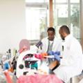 Students work in one of the many Doering Center labs at Bryn Athyn College