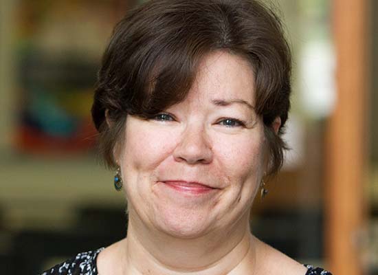 Advancement Services Coordinator Sue Wright at Bryn Athyn College